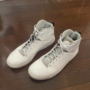 White Mens Jordan Shoe Size 12